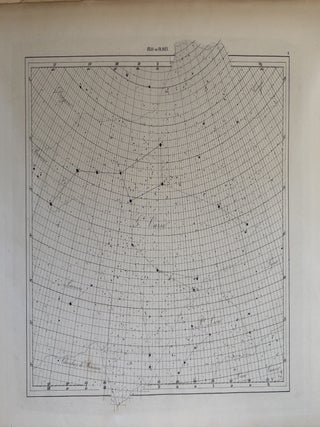 Atlas C&eacute;leste Contenant Plus de 100000 Etoiles et N&eacute;buleuses dont la Position est R&eacute;duite au 1er Janvier 1860, D'apr&egrave;s les Catalogues les Plus Exacts des Astronomes Fran&ccedil;ais et Etrangers