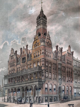 The Fairhaven [Hotel]--Fairhaven, Washington Chromolithographic Poster
