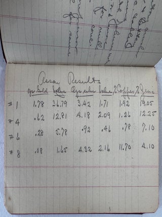 Mining Engineer's Diary--California 1932-33