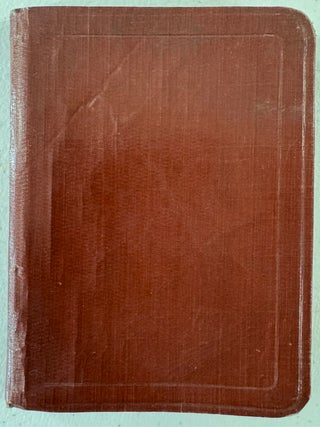 Mining Engineer's Diary--California 1932-33