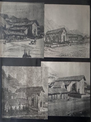 Collection of About 100 Photos of California Missions and Ephemera 1906-1950