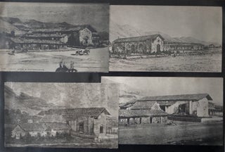 Collection of About 100 Photos of California Missions and Ephemera 1906-1950