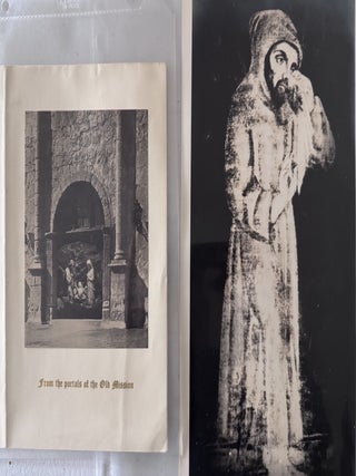 Collection of About 100 Photos of California Missions and Ephemera 1906-1950