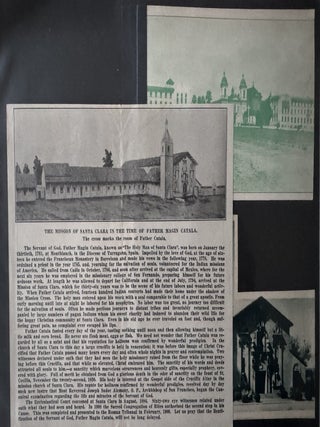 Collection of About 100 Photos of California Missions and Ephemera 1906-1950