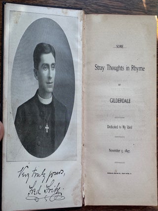 [Inscribed] Some Stray Thoughts in Rhyme