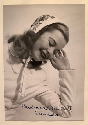 Extensive Photo Archive and Expense Account for Swiss Ice Skater Heidi Gustafson nee Pluss--Ice Follies 1957