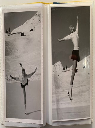 Extensive Photo Archive and Expense Account for Swiss Ice Skater Heidi Gustafson nee Pluss--Ice Follies 1957