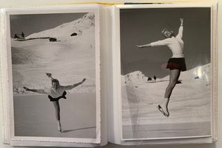 Extensive Photo Archive and Expense Account for Swiss Ice Skater Heidi Gustafson nee Pluss--Ice Follies 1957