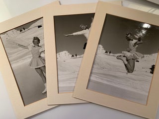 Extensive Photo Archive and Expense Account for Swiss Ice Skater Heidi Gustafson nee Pluss--Ice Follies 1957