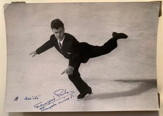 Extensive Photo Archive and Expense Account for Swiss Ice Skater Heidi Gustafson nee Pluss--Ice Follies 1957