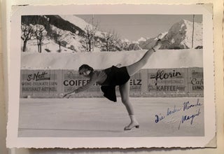 Extensive Photo Archive and Expense Account for Swiss Ice Skater Heidi Gustafson nee Pluss--Ice Follies 1957