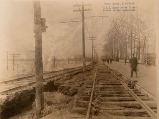 Item #282 Terre Haute Indiana Archive of Photos Documenting the 1913 Tornado and Flood (45 Images