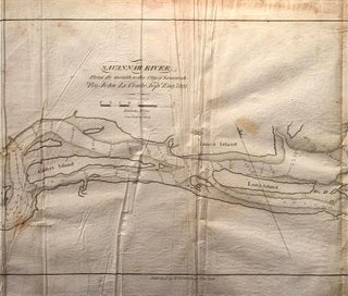 Item #286 [Map] Savannah River From Its Mouth to the City of Savannah. John Le Conte