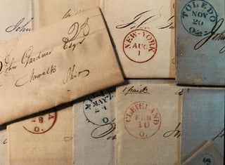 Item #294 Collection of 26 Stampless Letters, 1833-1851 Addressed to Ohio Banker and Promotor...