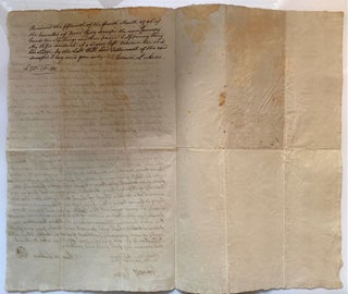 [Slavery] Colonial Pennsylvania Legal Document 1796