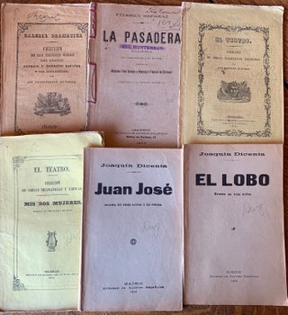 Collection of Spanish Theatrical Plays 1838-1927. 
