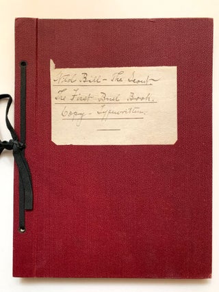 Item #329 [J.W. Buel] Life and Marvelous Adventures of Wild Bill the Scout--Typed Manuscript...