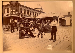 Item #34 Coney Island/Rockaway Beach Photo Album (20 Images) Circa 1910