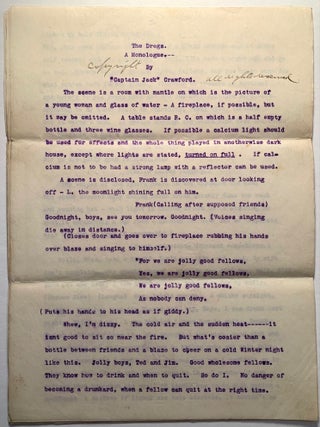 John Wallace “Captain Jack” Crawford Archive