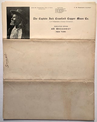 John Wallace “Captain Jack” Crawford Archive