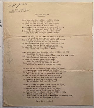 John Wallace “Captain Jack” Crawford Archive