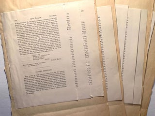 [Poetry, Literary] Stephen Henry Thayer Manuscript Archive plus Ephemera