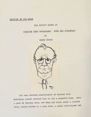 Archive of Essayist and Caricaturist Emery Kelen