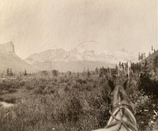 Item #414 [Michigan][Canada]Outstanding Vernacular Photo Album Circa 1900 Canadian Rockies Plus...