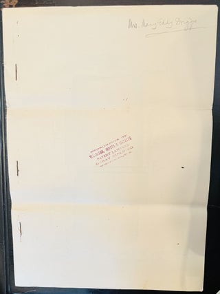 Archive of Naval Commander, Inventor and Ordnance Supplier W.H. Driggs