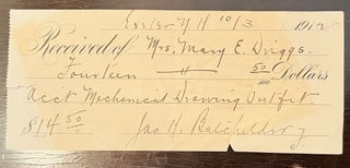 Archive of Naval Commander, Inventor and Ordnance Supplier W.H. Driggs
