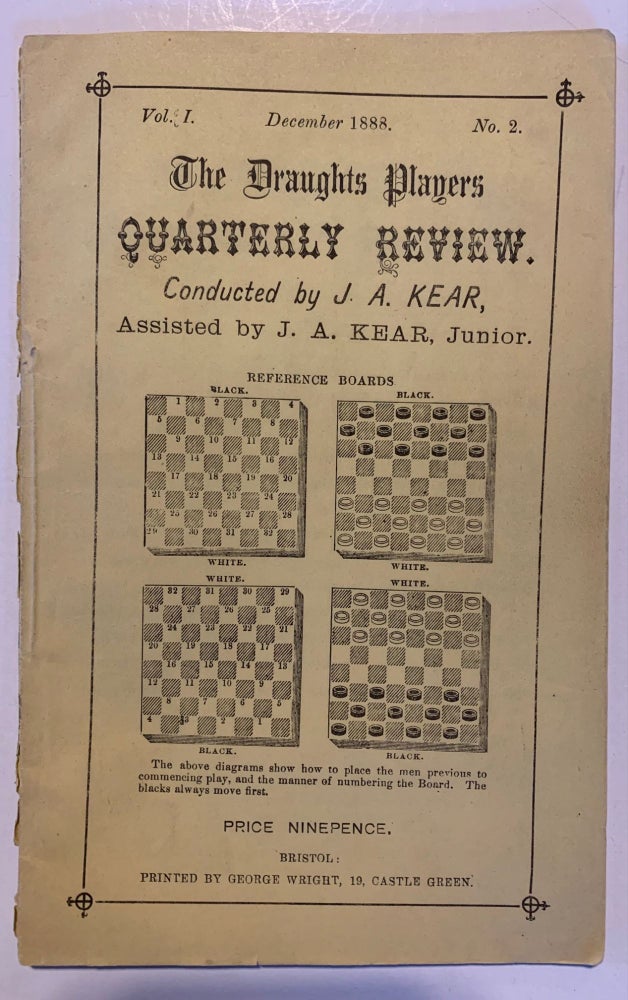 Item #529 [Checkers] English Draughts, or American Checkers: A Collection of Guides, Tournament Records, and Periodicals (1859-1966)
