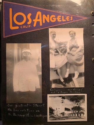 Photo Album and Scrapbook for "California Tour" July 18, 1948 to August 1, 1948 Including Mexico, Arizona and Canada