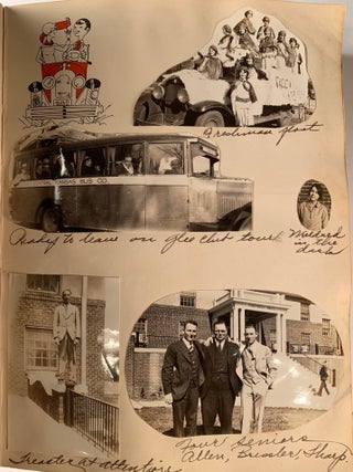 Young Woman's Photo Album and Scrapbook--Sterling College 1928-1930