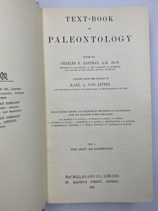 Text-Book of Paleontology, Volume I