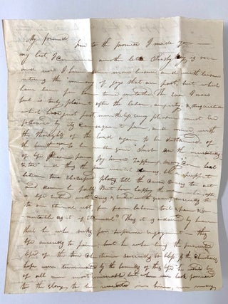 Item #669 Autograph Letter Signed from John Stockton of Washington, Pennsylvania to J. Peter Paul...
