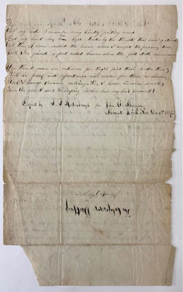 "California Brothers" Copied in Manuscript by T.F. Rodenbaugh December 1857