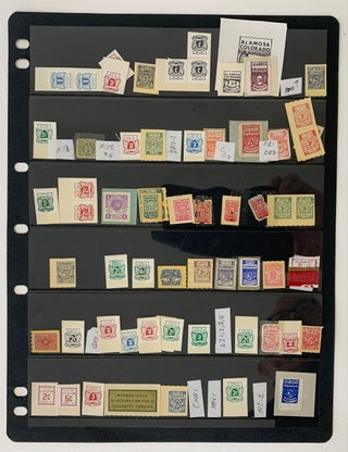 Massive Collection of Colorado Cigarette Tax Stamps 550+