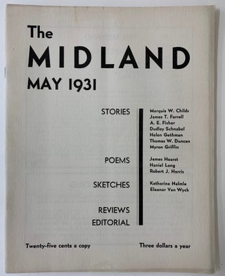 Midland, A Magazine of the Middle West (broken run 1926-1934)