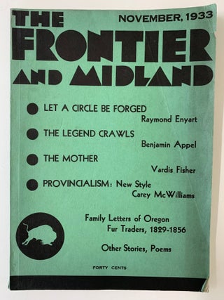 Midland, A Magazine of the Middle West (broken run 1926-1934)