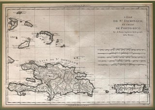 Item #782 Isle de St. Domingue et celle de Porto-Rico. Rigobert Bonne