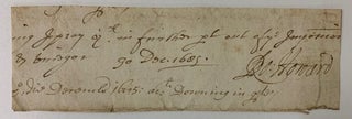 Duel of the Stags, A Poem with An Epistle to the Author by Mr. John Dryden, plus Clipped Signature of Robert Howard