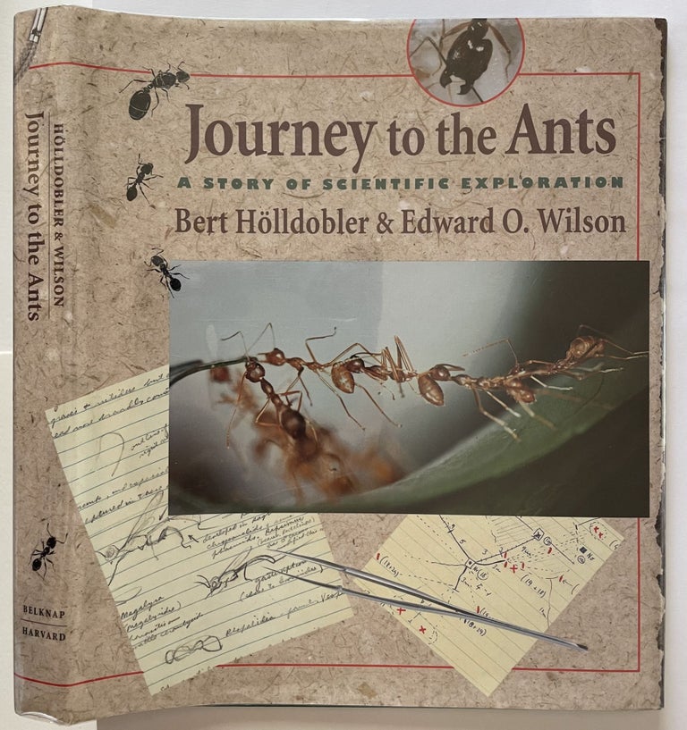 Item #907 Journey to the Ants. Bert Holldobler, Edward O. Wilson.