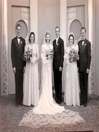 Massive Collection of 473 Wedding Photo (circa late 1940's to 50's) Celluloid Negatives