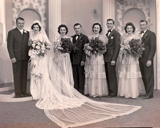 Massive Collection of 473 Wedding Photo (circa late 1940's to 50's) Celluloid Negatives