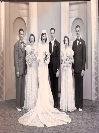 Massive Collection of 473 Wedding Photo (circa late 1940's to 50's) Celluloid Negatives