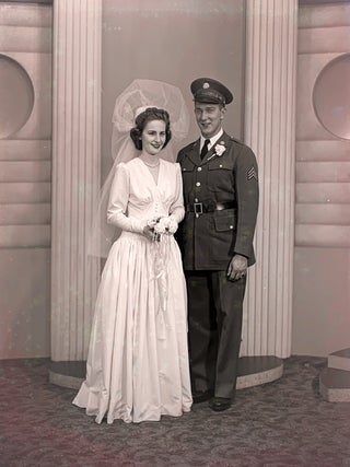Massive Collection of 473 Wedding Photo (circa late 1940's to 50's) Celluloid Negatives