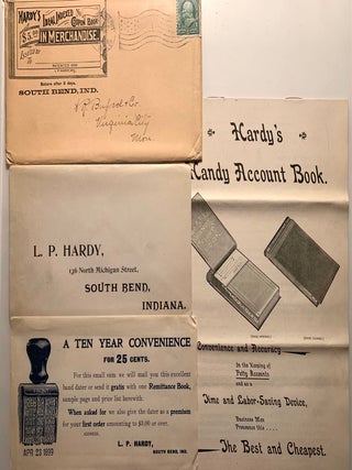 Hardy's Ideal Indexed Coupon Book and Office Supply Promotional Packet--1900